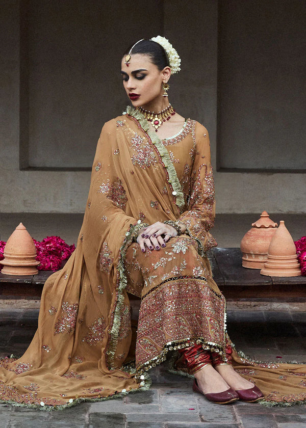 Talai – Hussain Rehar Festive Chiffon 3-Piece Unstitched Suit